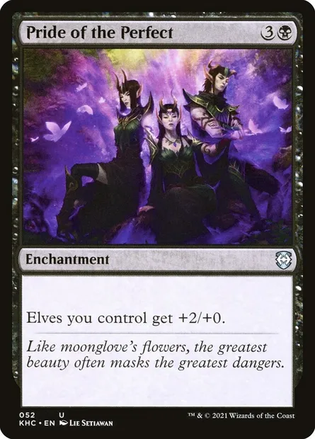 Pride of the Perfect, Magic card KHC 52 — Kaldheim Commander set