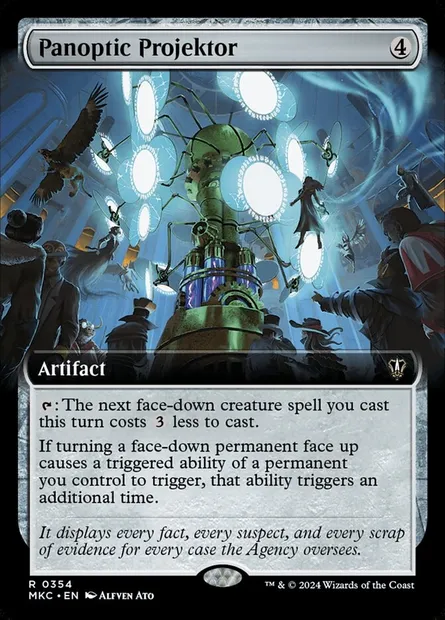 Panoptic Projektor, Magic card MKC 354 — Murders at Karlov Manor Commander set