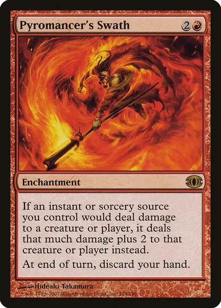 Pyromancer's Swath, Magic card FUT 104 — Future Sight set