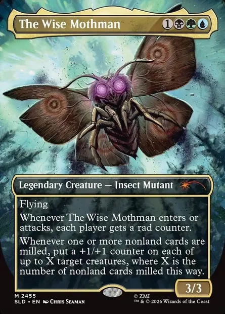 The Wise Mothman, Magic card SLD 2455 — Secret Lair Drop set