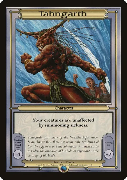 Tahngarth, carte Magic PVAN 108 — extension Vanguard Series