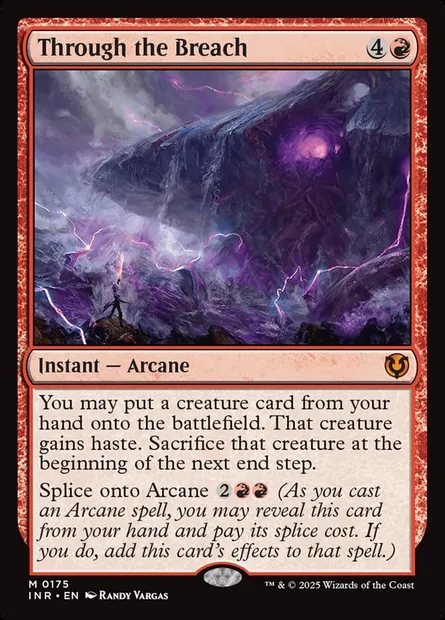 Through the Breach, Magic card INR 175 — Innistrad Remastered set