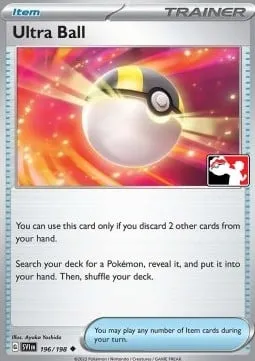 Hyper Ball, carte Pokémon PPS 196 — extension Play! Pokémon Prize Pack Series