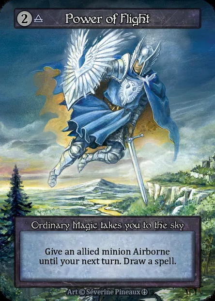 Power of Flight, carte Sorcery ATH 141 — extension Arthurian Legends