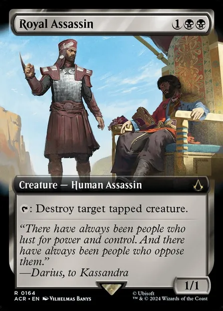 Royal Assassin, Magic card ACR 164 — Assassin's Creed set
