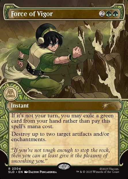Force of Vigor, Magic card SLD 2304 — Secret Lair Drop set