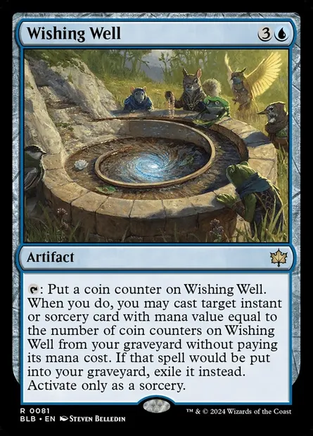 Wishing Well, Magic card BLB 81 — Bloomburrow set