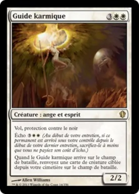 Guide karmique, carte Magic C13 14 — extension Commander 2013