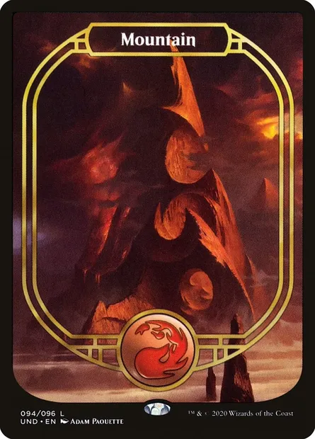 Montagne, carte Magic UND 94 — extension Unsanctioned