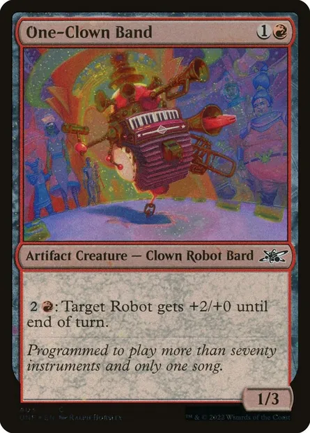 One-Clown Band, carte Magic UNF 403 — extension Unfinity