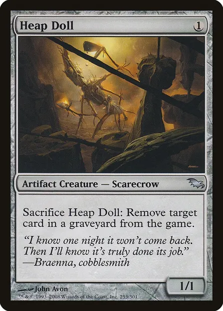 Heap Doll, Magic card SHM 253 — Shadowmoor set