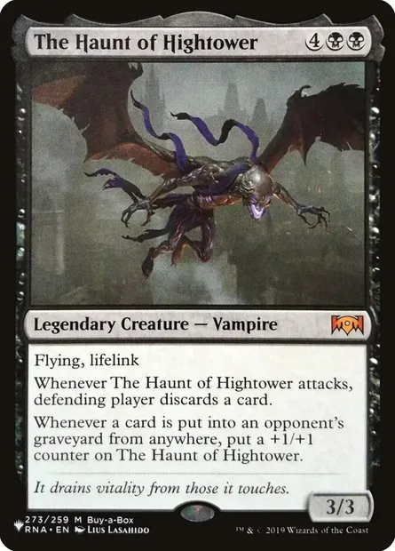 The Haunt of Hightower, Magic card PLST RNA-273 — The List set