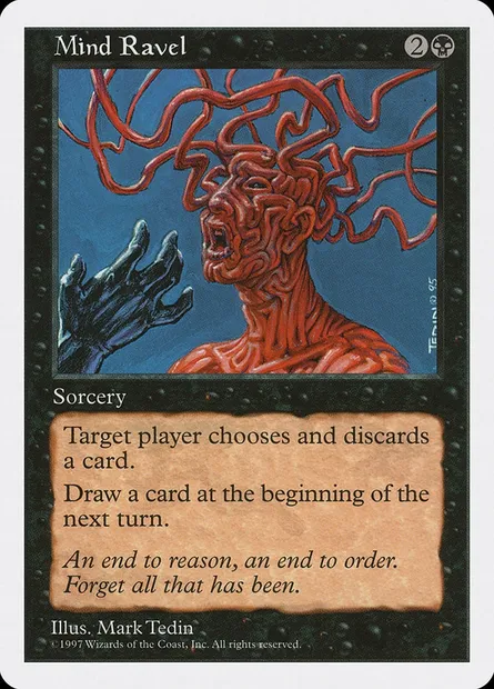 Mind Ravel, Magic card 5ED 176 — Fifth Edition set