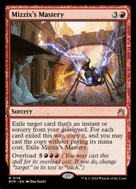 Mizzix's Mastery, Magic card RVR 118 — Ravnica Remastered set