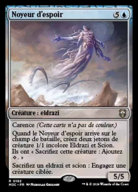 Noyeur d'espoir, carte Magic M3C 182 — extension Modern Horizons 3 Commander