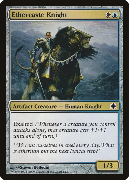 Ethercaste Knight, Magic card ARB 3 — Alara Reborn set