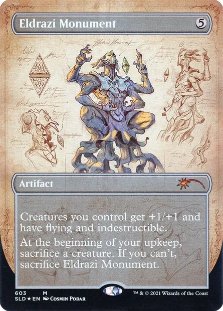 Eldrazi Monument, Magic card SLD 603 — Secret Lair Drop set