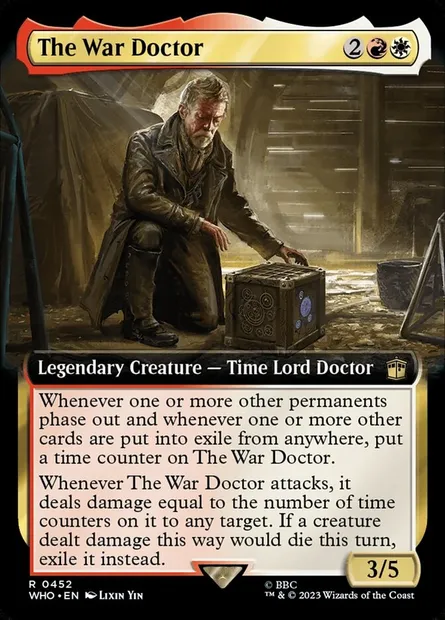 The War Doctor, Magic card WHO 452 — Doctor Who set