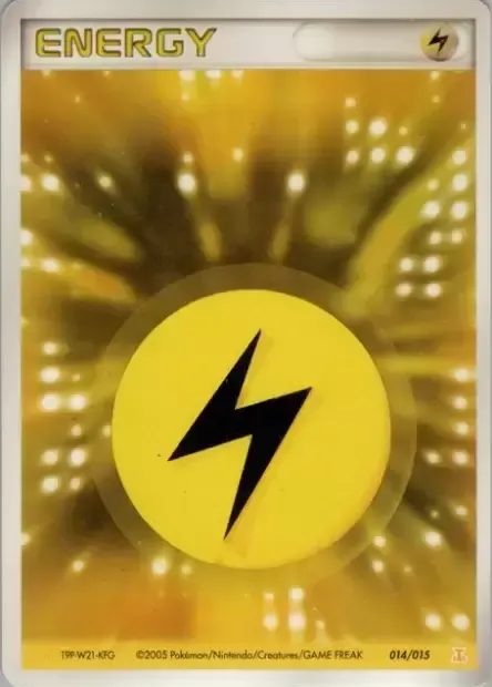 Lightning Energy, Pokémon card HRTLQD 014 — Holon Research Tower: Lightning Quarter Deck set
