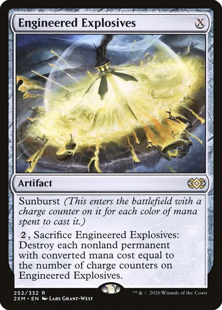 Engineered Explosives, Magic card 2XM 252 — Double Masters set