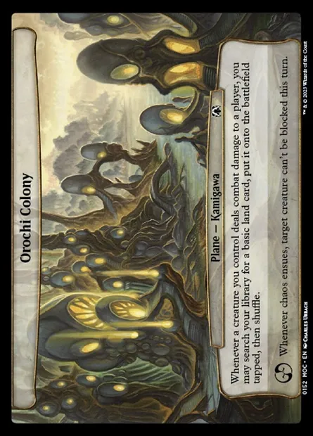 Orochi Colony, Magic card MOC 152 — March of the Machine Commander set