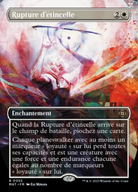 Rupture d'étincelle, carte Magic MAT 55 — extension L'invasion des machines : le jour d'après