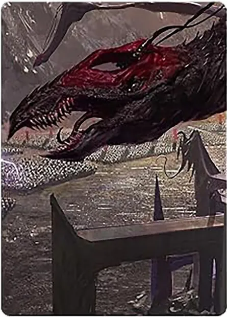 Fell Beast of Mordor // Fell Beast of Mordor, Magic card ALTC 23 — Tales of Middle-earth Scene Box set