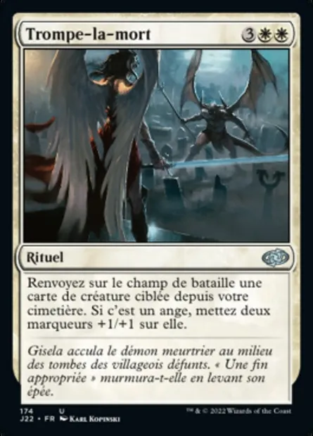 Trompe-la-mort, carte Magic J22 174 — extension Jumpstart 2022