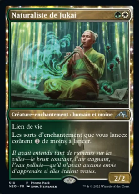Naturaliste de Jukai, carte Magic NEO 510 — extension Kamigawa: La Dynastie Néon