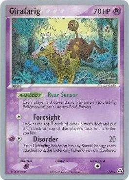 Girafarig, carte Pokémon WCD06 016 — extension World Championship Decks 2006
