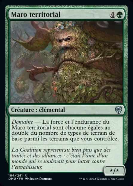Maro territorial, carte Magic DMU 184 — extension Dominaria Uni