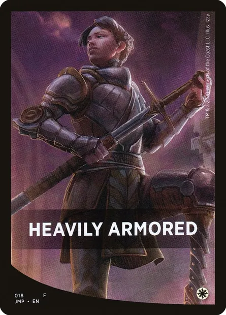 Heavily Armored, carte Magic FJMP 18 — extension Jumpstart Front Cards
