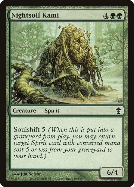 Nightsoil Kami, Magic card SOK 139 — Saviors of Kamigawa set