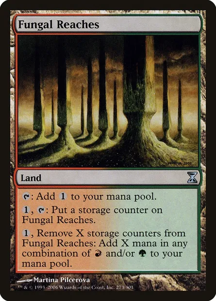 Fungal Reaches, Magic card TSP 273 — Time Spiral set