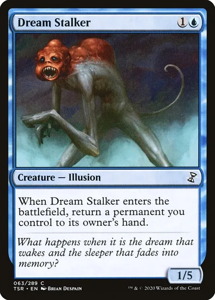 Dream Stalker, Magic card TSR 63 — Time Spiral Remastered set
