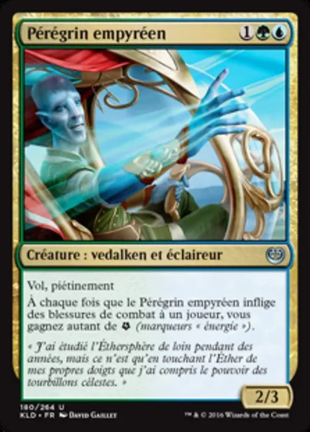 Pérégrin empyréen, carte Magic KLD 180 — extension Kaladesh