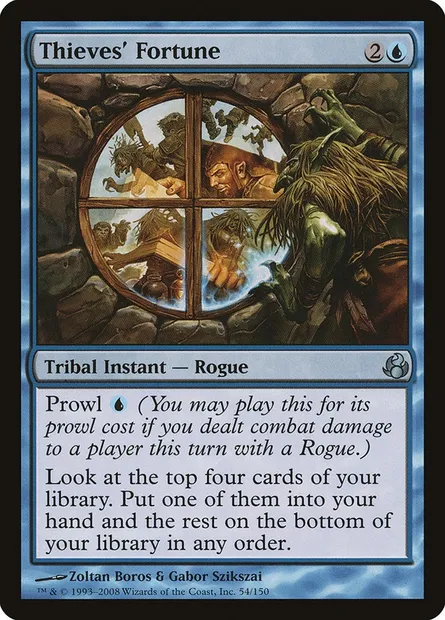 Thieves' Fortune, Magic card MOR 54 — Morningtide set