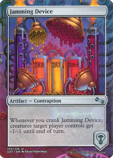 Jamming Device, carte Magic UST 192 — extension Unstable