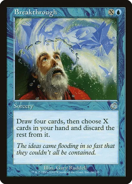 Découverte, carte Magic TOR 26 — extension Tourment