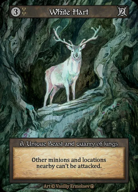White Hart, Sorcery card ATH 114 — Arthurian Legends set