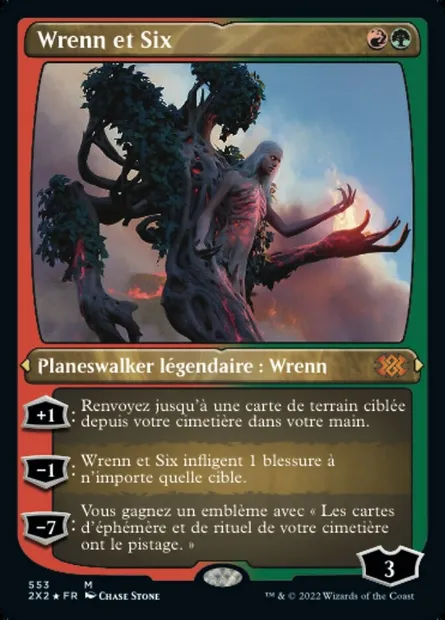 Wrenn et Six, carte Magic 2X2 553 — extension Double Masters 2022