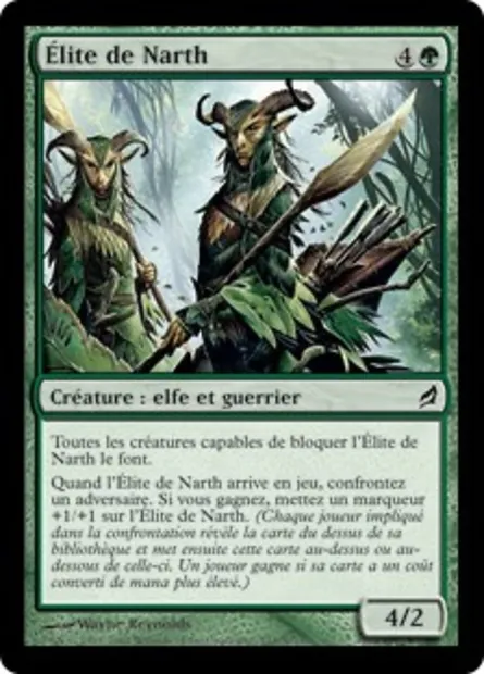 Élite de Narth, carte Magic LRW 231 — extension Lorwyn