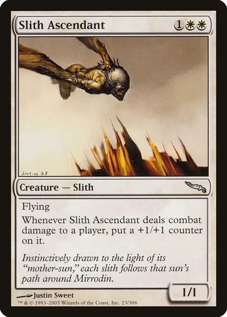 Slith Ascendant, Magic card MRD 23 — Mirrodin set