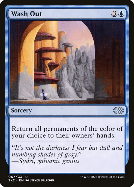Wash Out, Magic card 2X2 67 — Double Masters 2022 set
