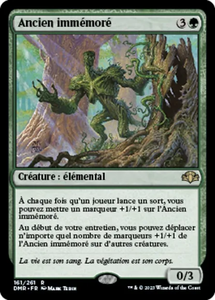 Ancien immémoré, carte Magic DMR 161 — extension Dominaria Remastered