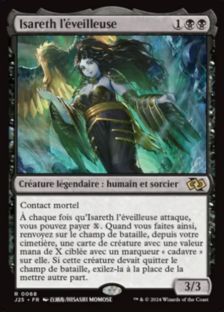Isareth l'éveilleuse, carte Magic J25 68 — extension Foundations Jumpstart