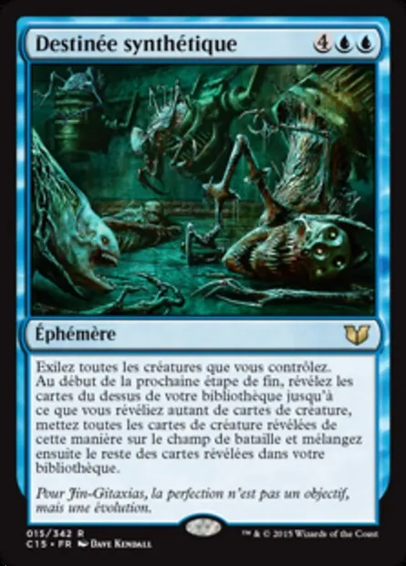 Destinée synthétique, carte Magic C15 15 — extension Commander 2015