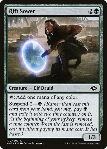 Rift Sower, Magic card MH2 170 — Modern Horizons 2 set