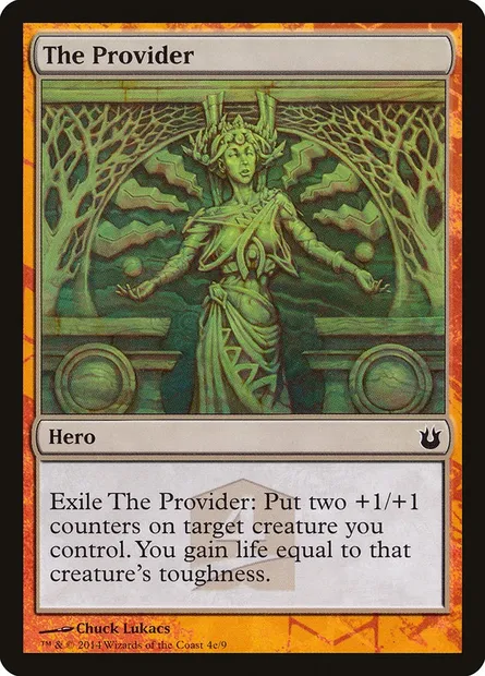 The Provider, Magic card THP2 4e — Born of the Gods Hero's Path set
