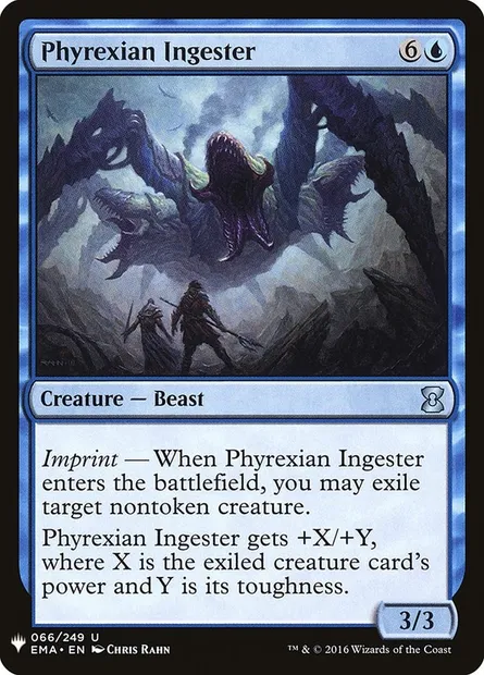Phyrexian Ingester, Magic card PLST EMA-66 — The List set